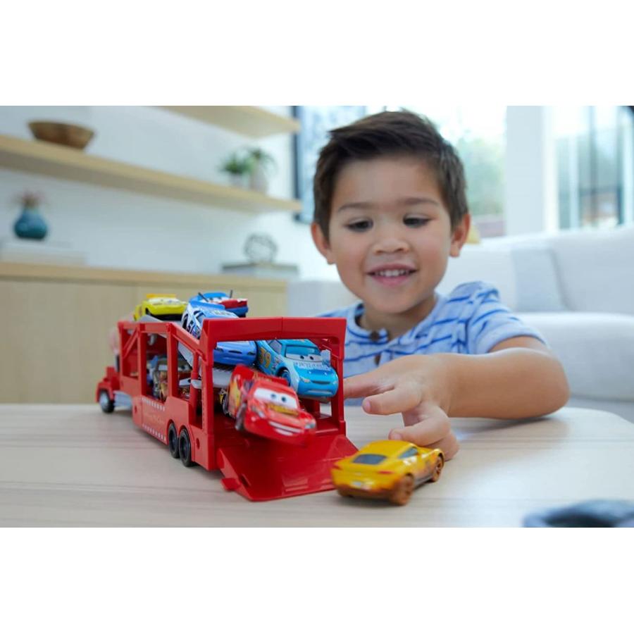 カーズ　マテル　ミニカー　マックトレーラーとミニカー26台セット カーズ マテル ミニカー マックトレーラーとミニカー26台セット - メルカリ
