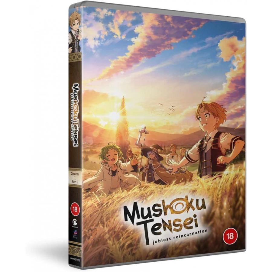 北米版 【無職転生～異世界行ったら本気だす～】第1期 DVD 4枚組 無職転生 異世界行ったら本気だす 第1期 DVD 1-11話 パート1 300分