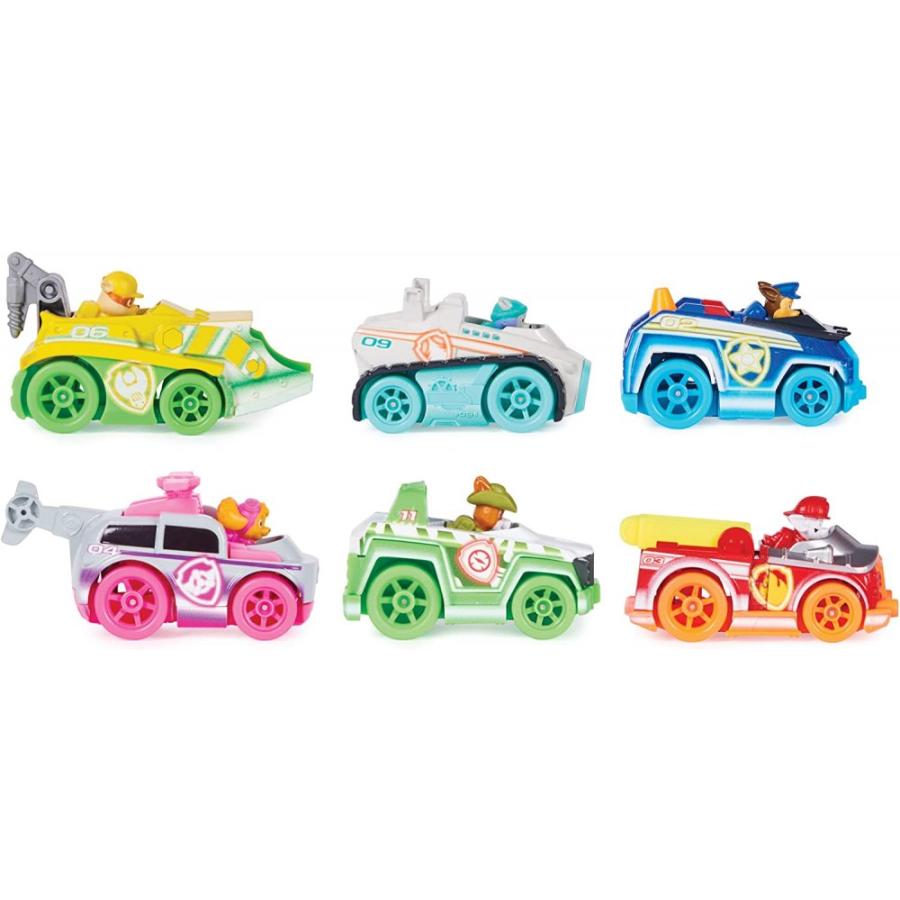 パウパトロール おもちゃ ミニカー ダイキャストビークルギフトセット 