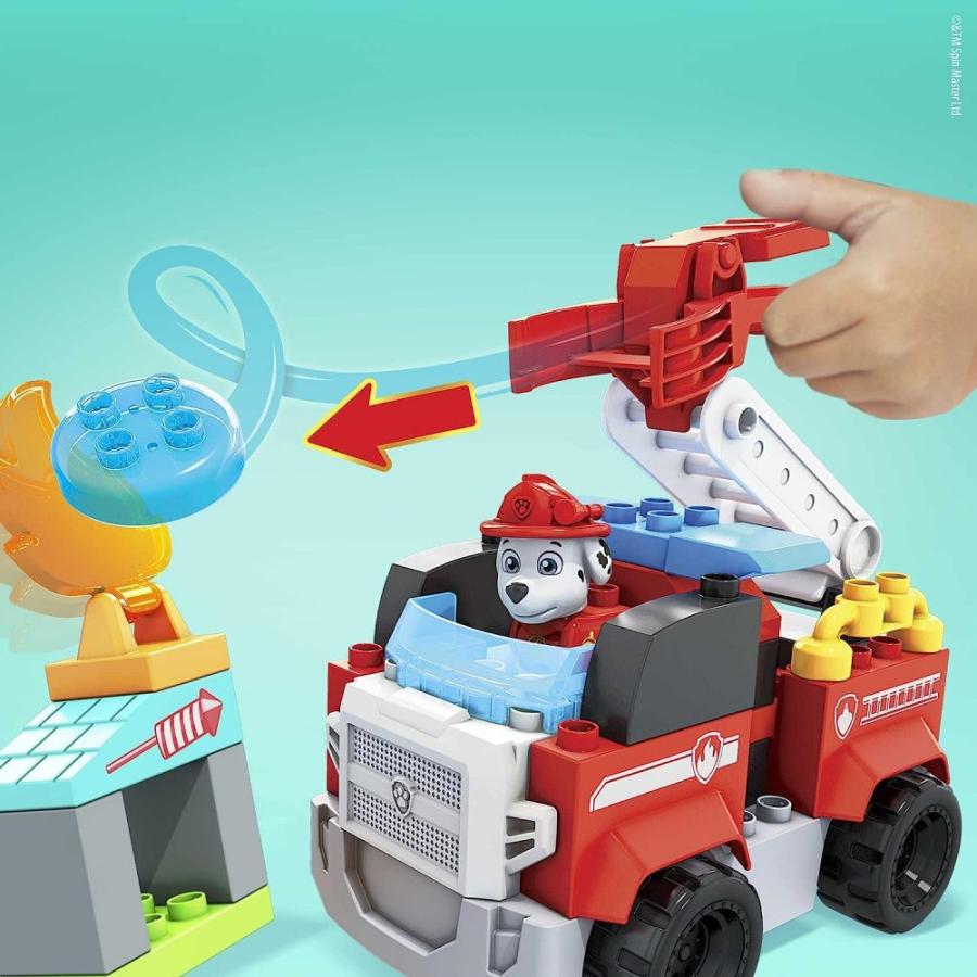 メガブロック MEGA BLOKS パウ・パトロール ザ・ムービー マーシャル スーパーファイヤートラック パウパトロール おもちゃ 輸入品_1
