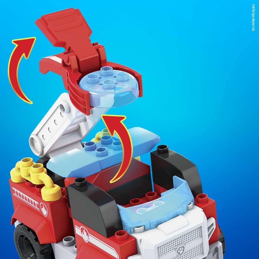 メガブロック MEGA BLOKS パウ・パトロール ザ・ムービー マーシャル スーパーファイヤートラック パウパトロール おもちゃ 輸入品_2