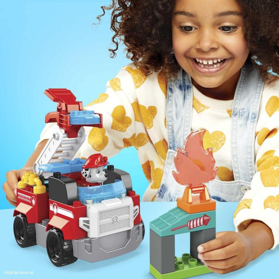 メガブロック MEGA BLOKS パウ・パトロール ザ・ムービー マーシャル スーパーファイヤートラック パウパトロール おもちゃ 輸入品_4
