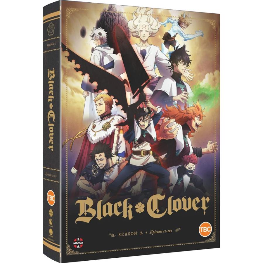 ブラッククローバー 2期 全51話 DVD 1240分（52〜102話） ブラクロ