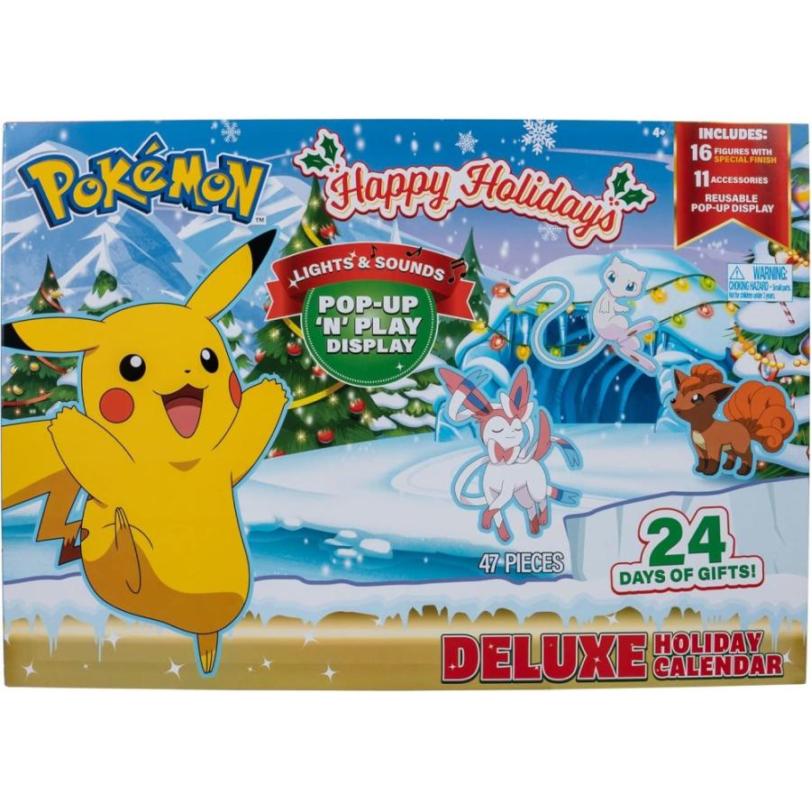 ポケモン ホリデーカレンダー アドベントカレンダー POKEMON フィギュア Amazon.co.jp: Wicked Cool Toys ポケモン ホリデー アドベント