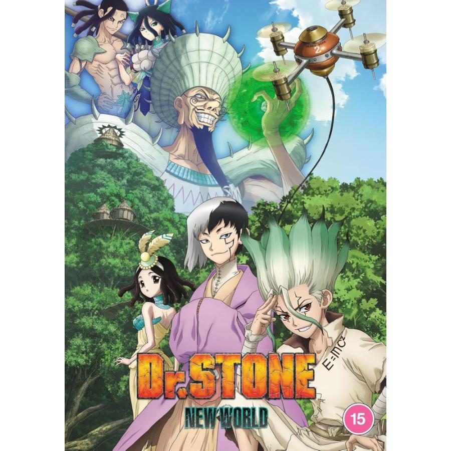 Dr.STONE ドクターストーン 3期 12-22話 + 特典映像（龍水） DVD