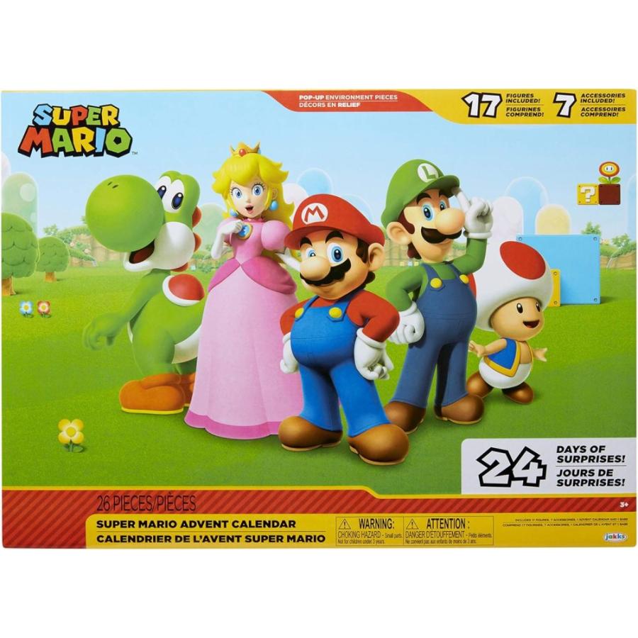スーパーマリオ アドベントカレンダー おもちゃ フィギュア セット Super Mario Advent Calendar 輸入品_1