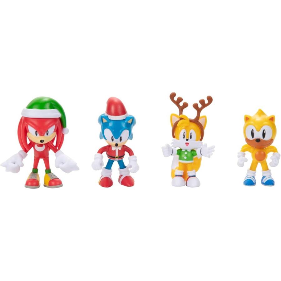 【非売品】セガ　ソニック・ザ・ヘッジホッグ　サンタ3体セット ソニック・ザ・ヘッジホッグ フィギュア 3体セット Amazon.co.jp