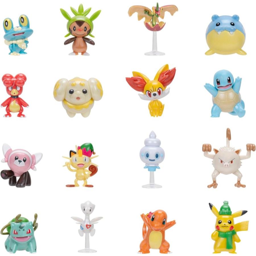 ポケモン　バトルフィギュア　21体まとめ売り ポケモン バトルフィギュア アドベントカレンダー クリスマス おもちゃ