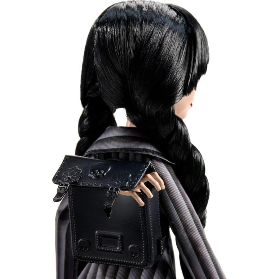 Monster High モンスターハイ ウェンズデー アダムス ドール 人形 ネバーモア・アカデミーの制服姿 輸入品
