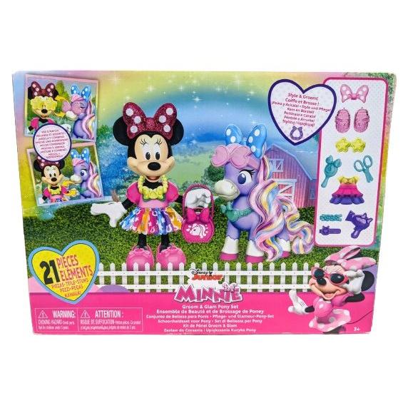 ディズニー ミニーマウス ミニー 着せ替え 人形 ポニー 21点 セット