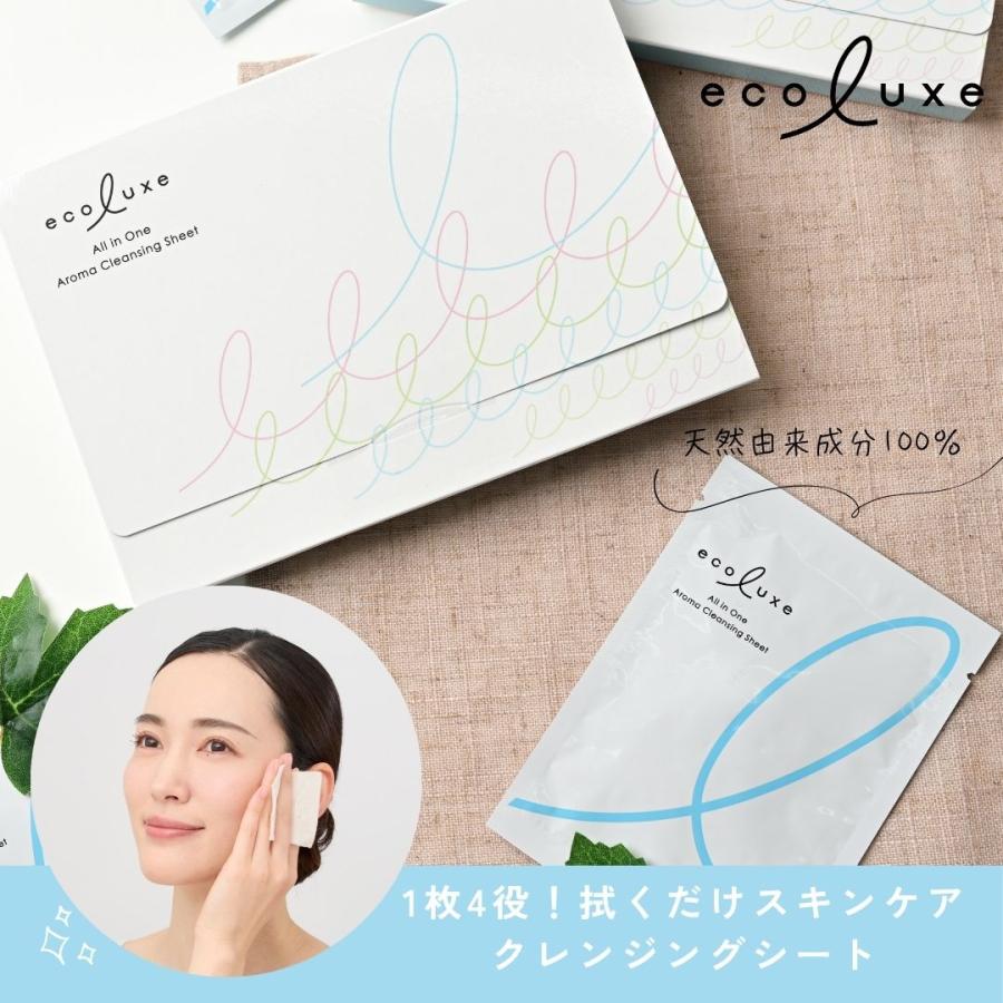 エコリュクス オールインワン アロマ クレンジングシート 1枚入り
