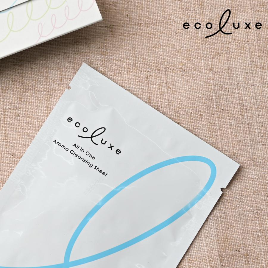 エコリュクス オールインワン アロマ クレンジングシート 1枚入り