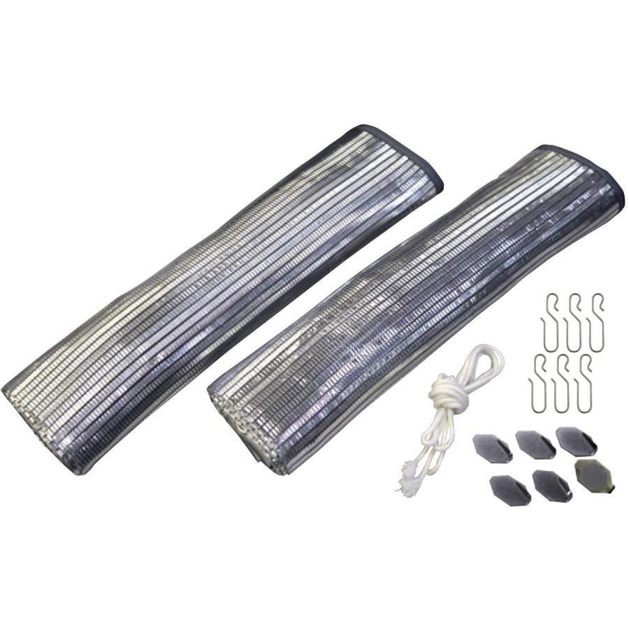 【特価商品】クールスクリーン 2枚セット [幅90×長さ200cm×2枚] クールスクリーン 2枚セット(幅90×長さ200cm×2枚 アルミ すだれ 省エネ
