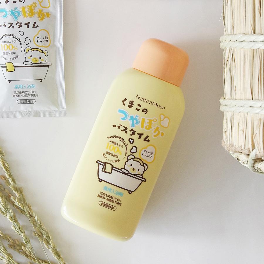 ナチュラムーン 薬用入浴剤 くまこのつやぽかバスタイム 600ml(NaturaMoon 医薬部外品 入浴剤 薬用入浴液 保湿 冷え性 乾燥肌 4935137902308) | NaturaMoon | 04