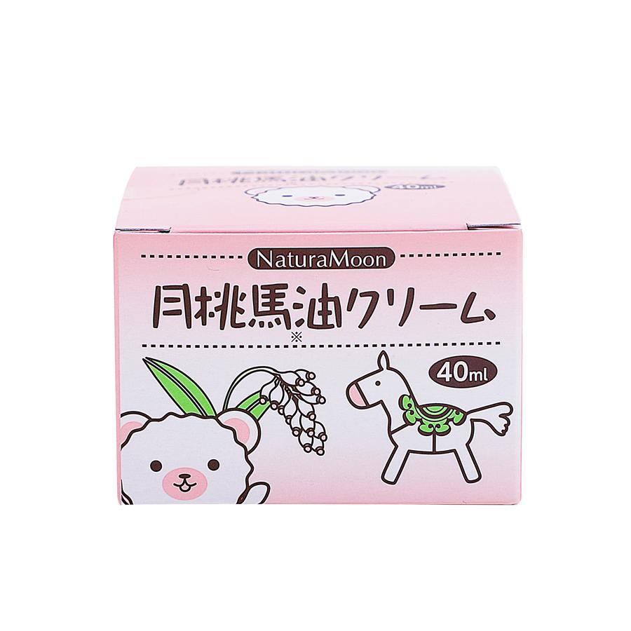 ナチュラムーン 月桃馬油クリーム 40ml(NaturaMoon 無添加 国産 馬油 保湿クリーム バーユ ネオナチュラル ナチュラルムーン 4935137803292)｜ecomarche｜05