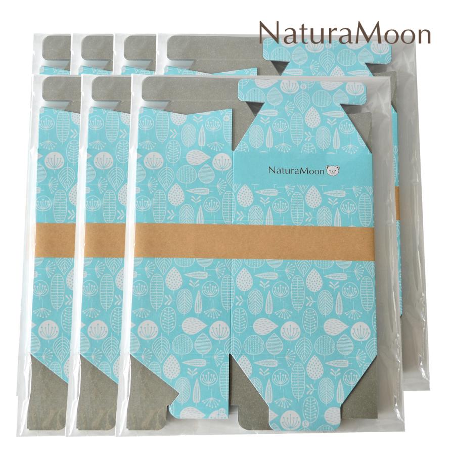 7個セット ナチュラムーン 使い捨て サニタリーボックス 10枚入 C5 汚物入れ おしゃれ