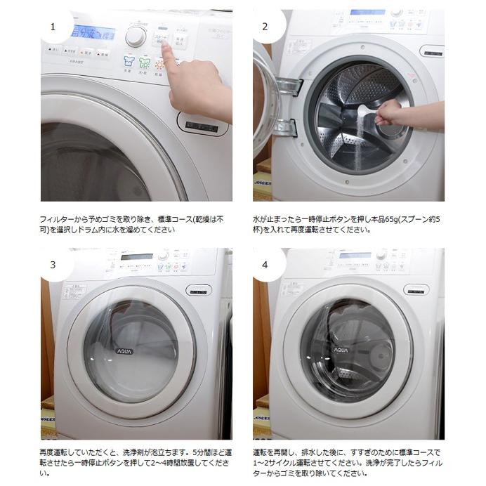 洗濯槽の洗浄剤a ドラム式洗濯機用 P2 洗濯機洗浄 洗濯槽クリーナー 洗濯機 クリーニング エコ雑貨の店 グリーンパックス館 通販 Yahoo ショッピング