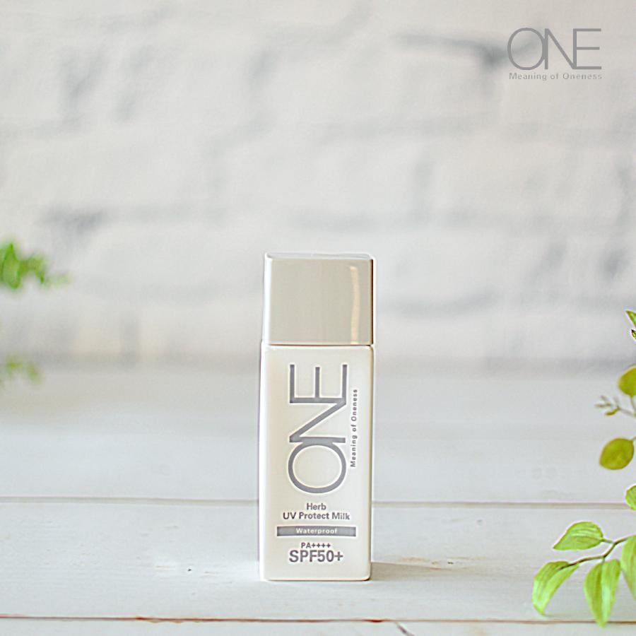 MiMC ONE ハーブUVプロテクトミルク 50ml(エムアイエムシー ワン