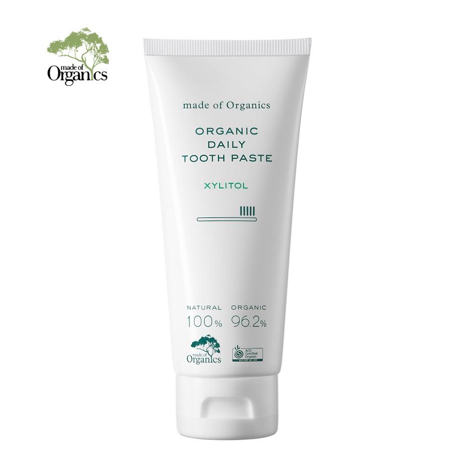 メイドオブオーガニクス デイリー トゥースペースト キシリトール 100g U1 歯磨き粉 R3 Organics 0001 エコ雑貨の店 グリーンパックス館 通販 Yahoo ショッピング