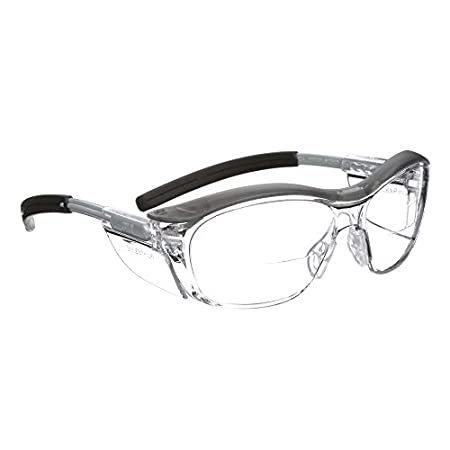 【人気商品】 Eyewear, Protective Reader Nuvo 特別価格3M 11436-00000-20 +好評販売中 Frame, Gray Lens, Clear ヘッドライト、ヘッドランプ