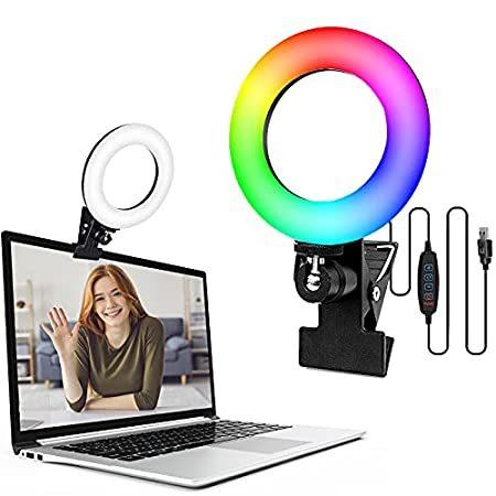 ホットセール Selfie Lighting,6.3" Conference 特別価格Video Ring Video好評販売中 for Mount Clamp with Light その他周辺機器