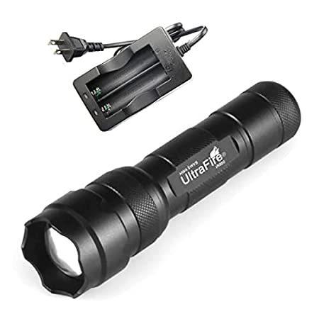 人気新品入荷 特別価格UltraFire Min好評販売中 Zoomable Power Super Illuminator Infrared Flashlight IR 850nm 懐中電灯、ハンディライト