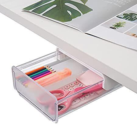 新作人気 特別価格LAJAR Under De好評販売中 Tray Pencil Drawer Self-Adhesive Hidden Storage, Drawer Desk デスク、机用付属品、パーツ