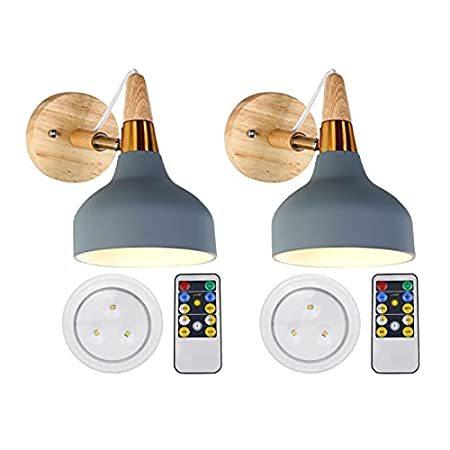 有名な高級ブランド 特別価格Nordic Style Cont好評販売中 Remote Run Battery 2, of Set Sconce Wall Operated Battery ブラケットライト、壁掛け灯 有名な高級ブランド 特別価格Nordic Style Cont好評販売中 Remote Run Battery 2, of Set Sconce Wall Operated Battery ブラケットライト、壁掛け灯