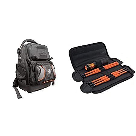 美品  特別価格Klein Tools 55485 Tool Bag Backpack, Durable Electrician Backpack & 32288 I好評販売中 その他電動ドリル、ドライバー、レンチ