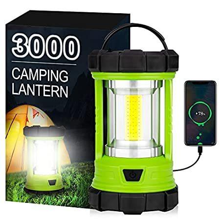 超格安価格 特別価格LED Camping Lantern, COB Rechargeable Battery Lantern 3000LM, 4 Light Modes好評販売中 懐中電灯、ハンディライト