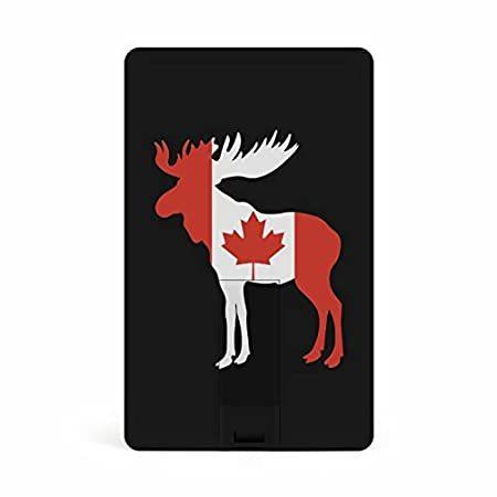 特別価格Canada Flag Moose Flash Drive USB 2.0 32G & 64G Portable Memory Stick Card 好評販売中