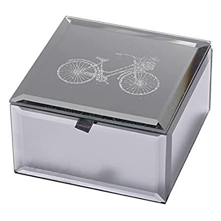 最上級品 の特別価格silver With Bicycle On Lid On With With Black Lining
