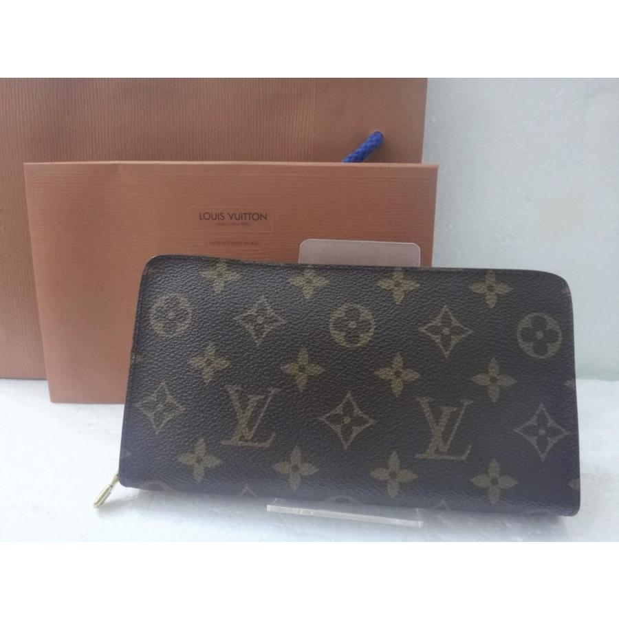 ★未使用 極美品 LOUIS VUITTON ルイヴィトン モノグラム ポルトモネジップ ラウンドファスナー 長財布 M61727 廃盤★