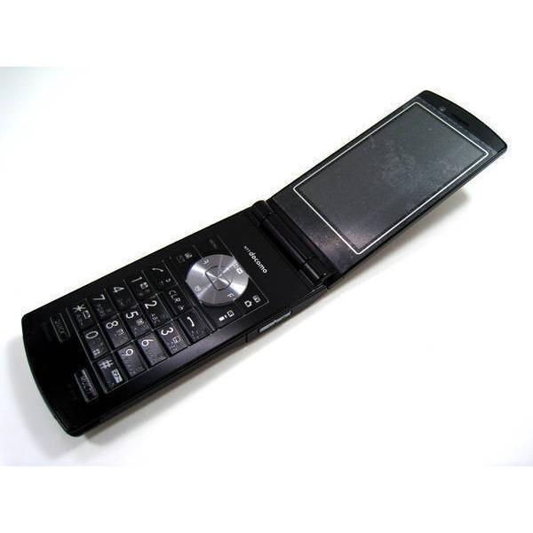 レア 新品 ドコモ docomo N-01E BLACK ブラック 黒 ガラケー NEC docomo N-01E ブラック 外装交換済み ドコモ 白ロム : エコモ