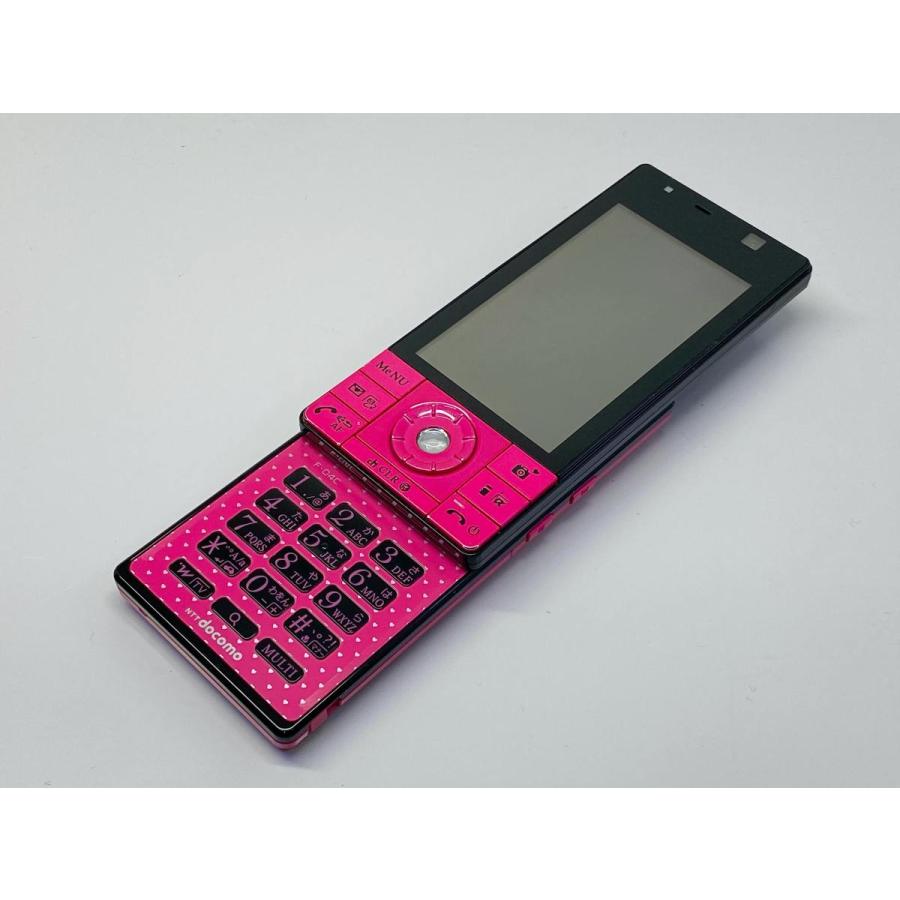 富士通 docomo F-04C 小悪魔PINK ピンク 白ロム スライド 富士通 docomo F-04C 小悪魔PINK ピンク 白ロム スライド