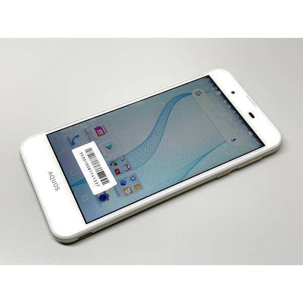 AQUOS UQmobile L2 SH-L02 ホワイト SIMロック解除済 アクオス ユー 