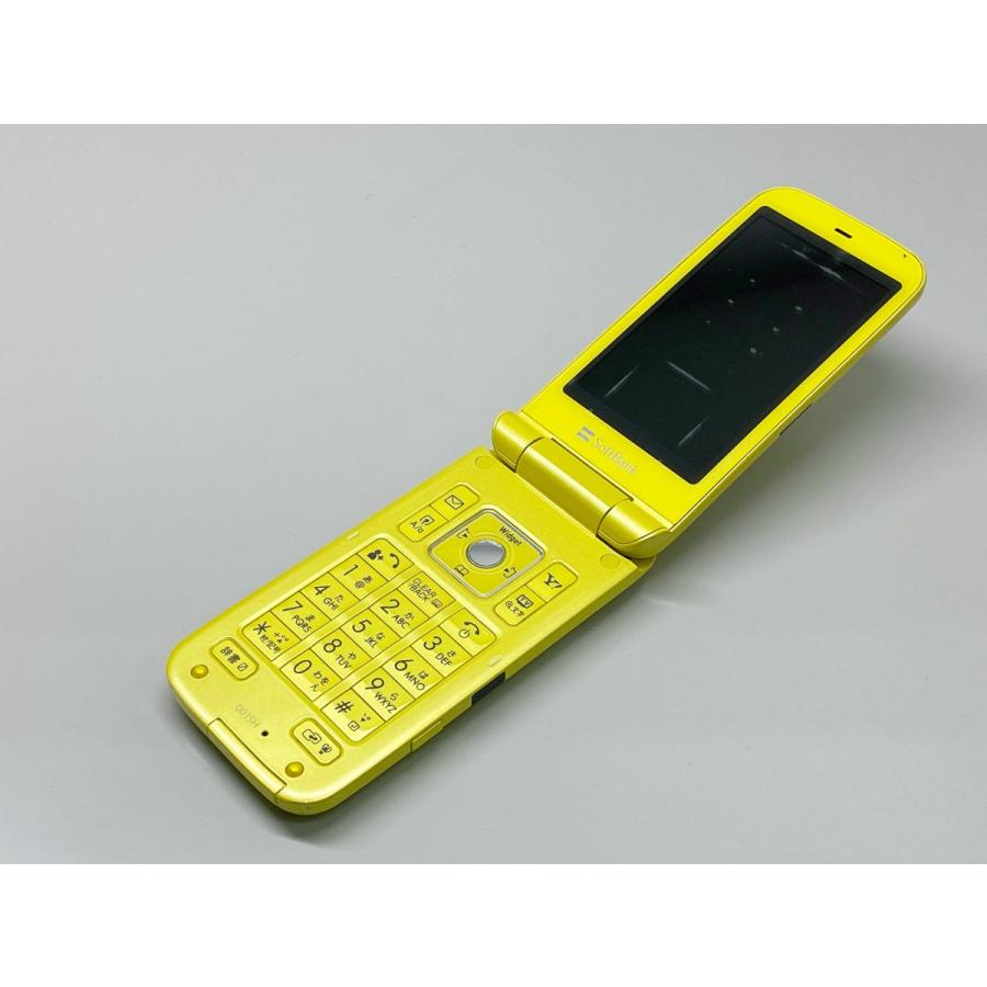 SHARP（シャープ） SoftBank PANTONE 3 001SH イエロー 黄色 ガラケー