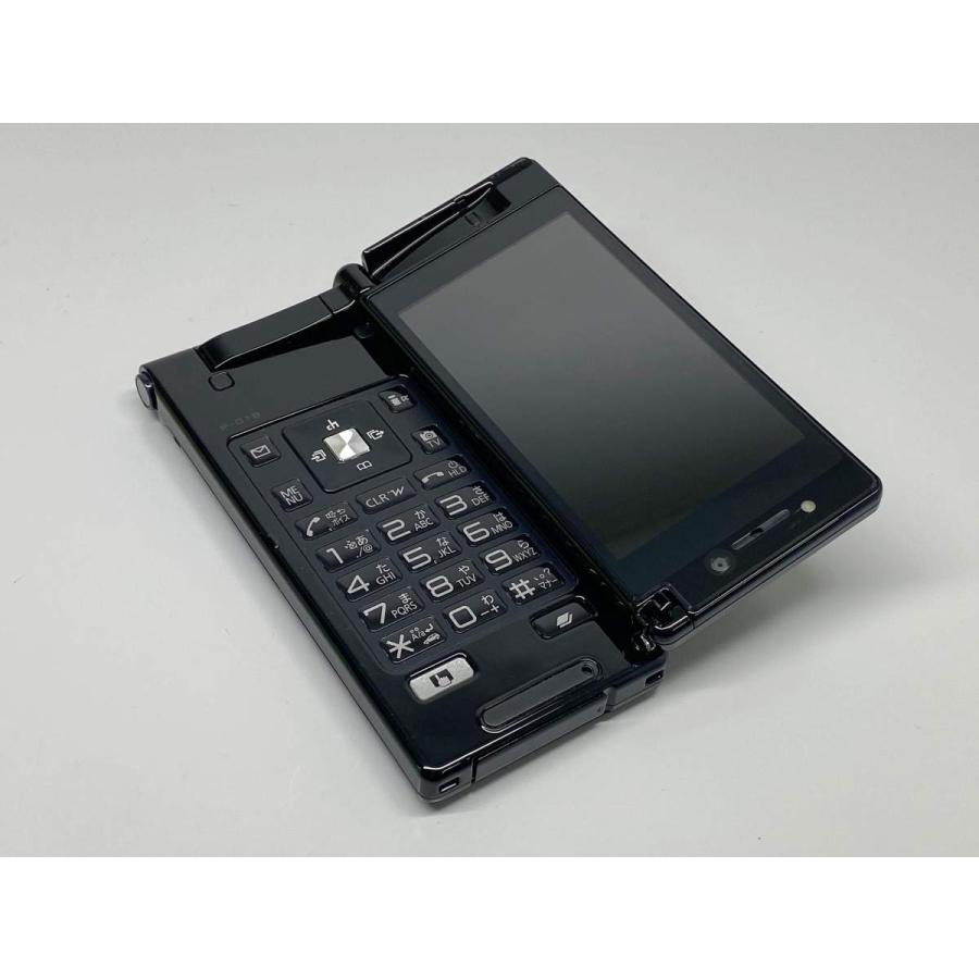 Panasonic（パナソニック） docomo P-01B ブラック ドコモ ガラケー 白