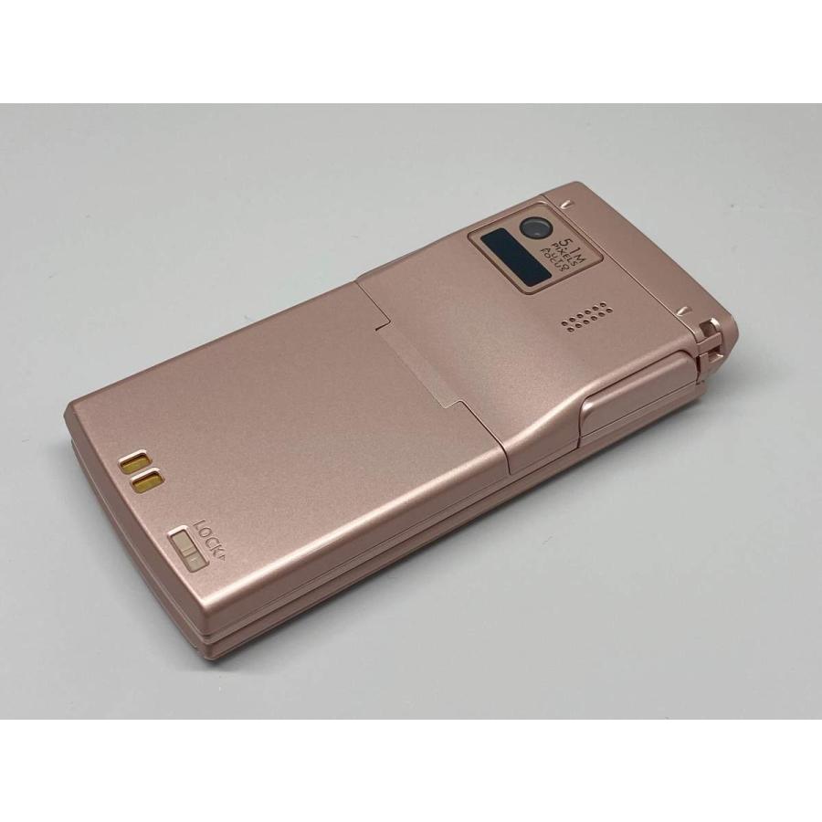 富士通（FUJITSU） docomo F-08B ローズゴールド ドコモ ガラケー 白