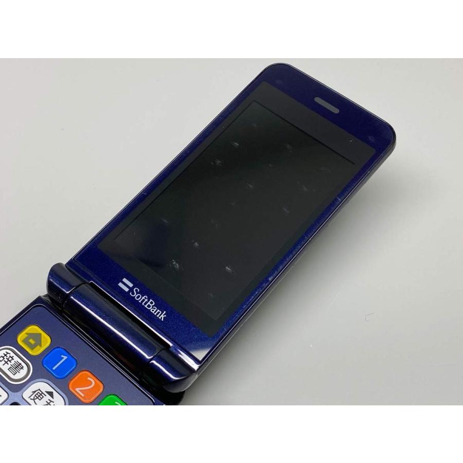 SHARP（シャープ） SoftBank かんたん携帯 108SH ネイビー
