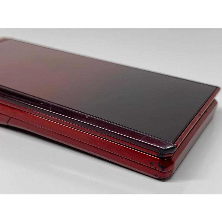 富士通（FUJITSU） docomo F-01E ブラック レッド 赤 ドコモ ガラケー