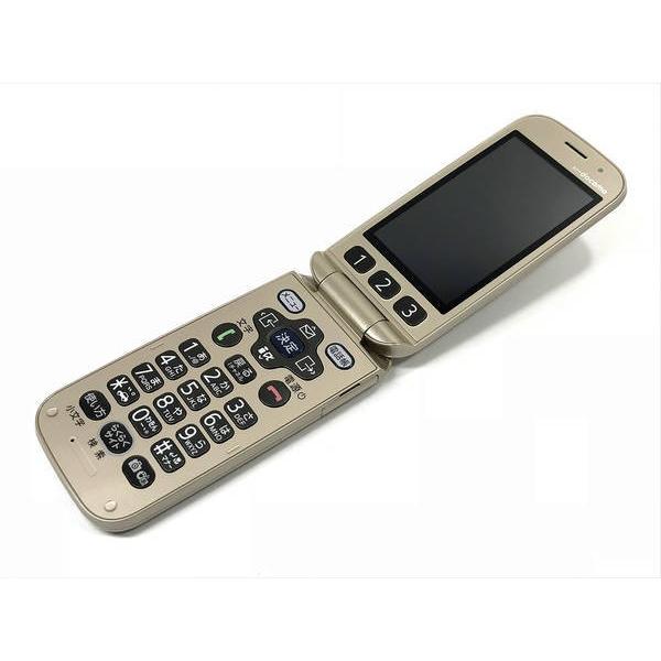 Docomo らくらくホン ベーシック3 F 08c ゴールド ドコモ ガラケー Mohmmadiyon Com