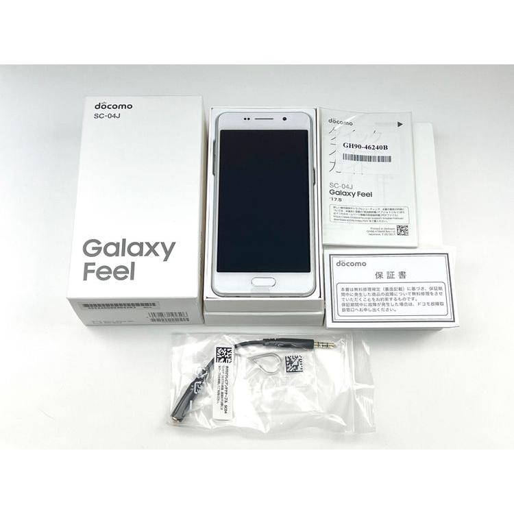 Galaxy Feel docomo 3GB/32GB ムーンホワイト 新品 SC-04J SIMロック  