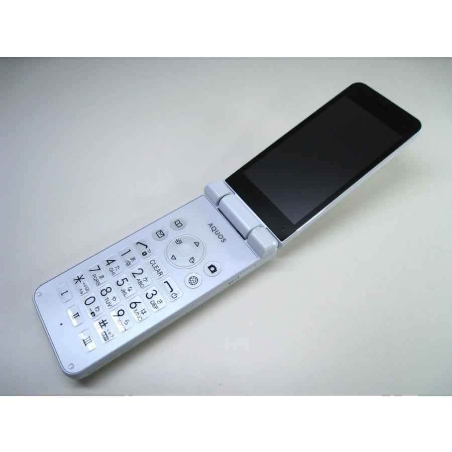 SIMフリー AQUOS ケータイ SH-N01 ホワイト 格安SIM ガラホ SHARP