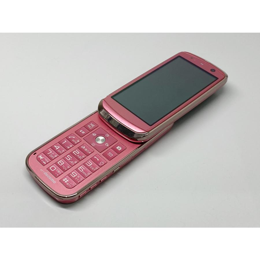 はる　docomo 折りたたみ式携帯電話 ピンク 新品 未使用品 白ロム」利用制限〇 docomo SH-01J pink ピンク