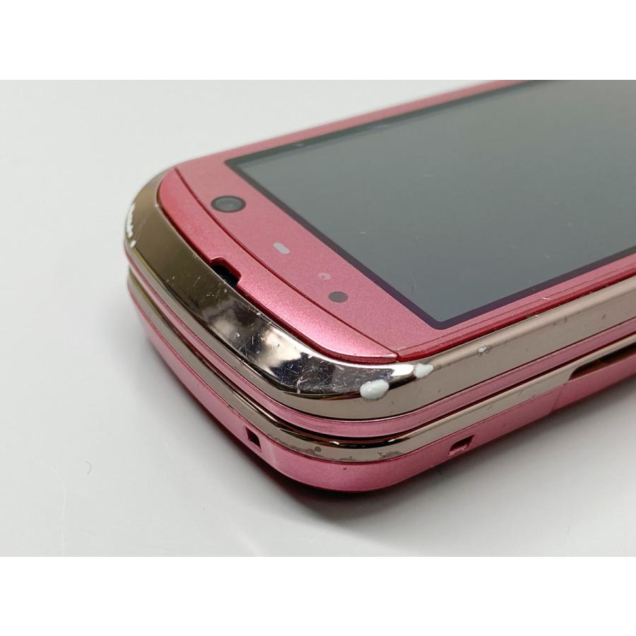 富士通（FUJITSU） docomo F-09A ピンク ドコモ スライドケータイ 白