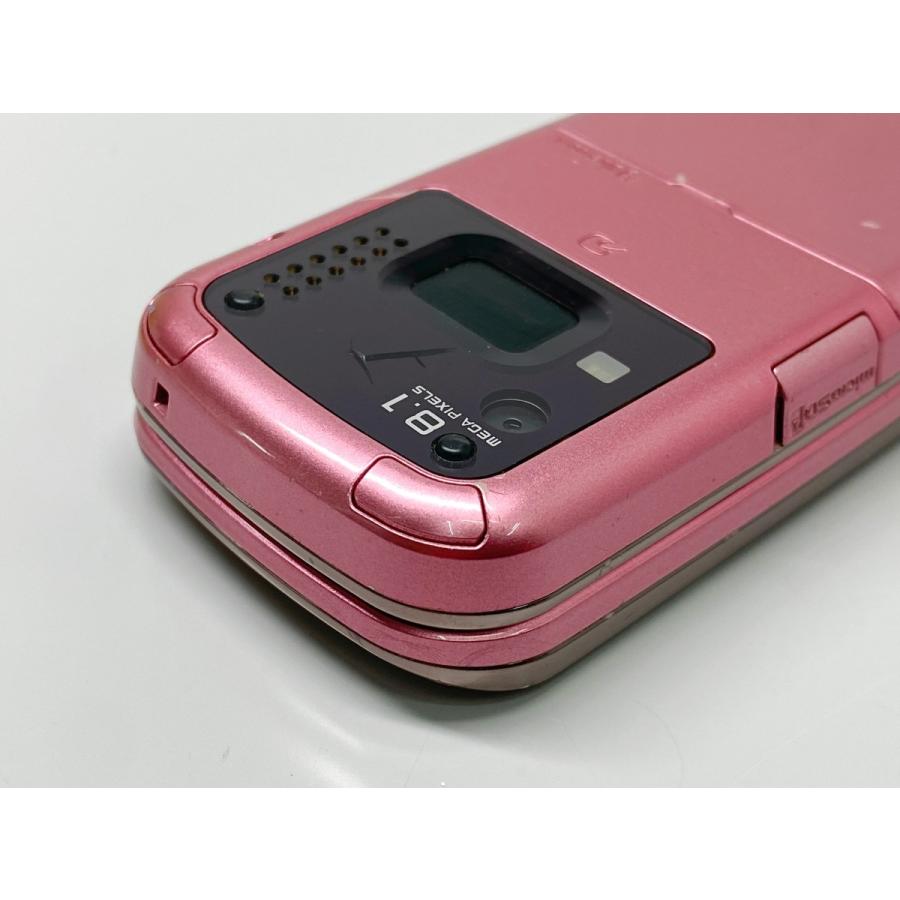 富士通（FUJITSU） docomo F-09A ピンク ドコモ スライドケータイ 白