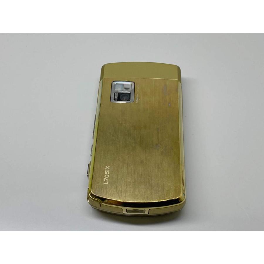 LGエレクトロニクス docomo L705iX シャインゴールド ガラケー LGエレクトロニクス docomo L705iX シャインゴールド ガラケー