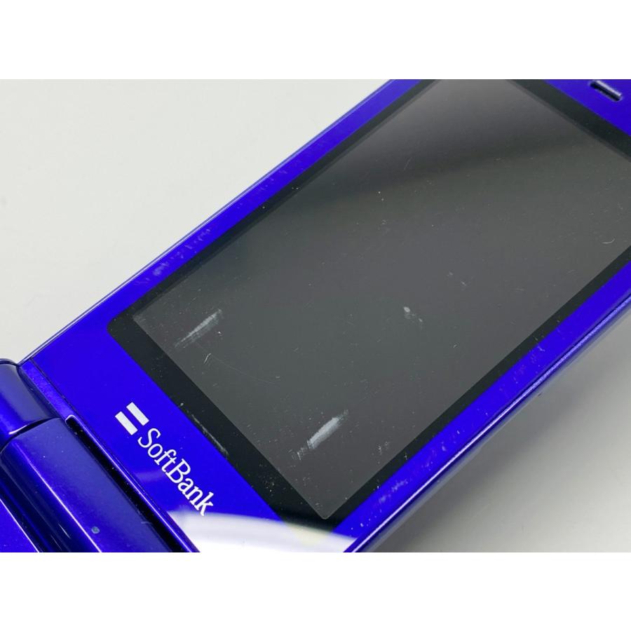 SHARP（シャープ） SoftBank PANTONE 4 105SH ネイビー 青 ガラケー