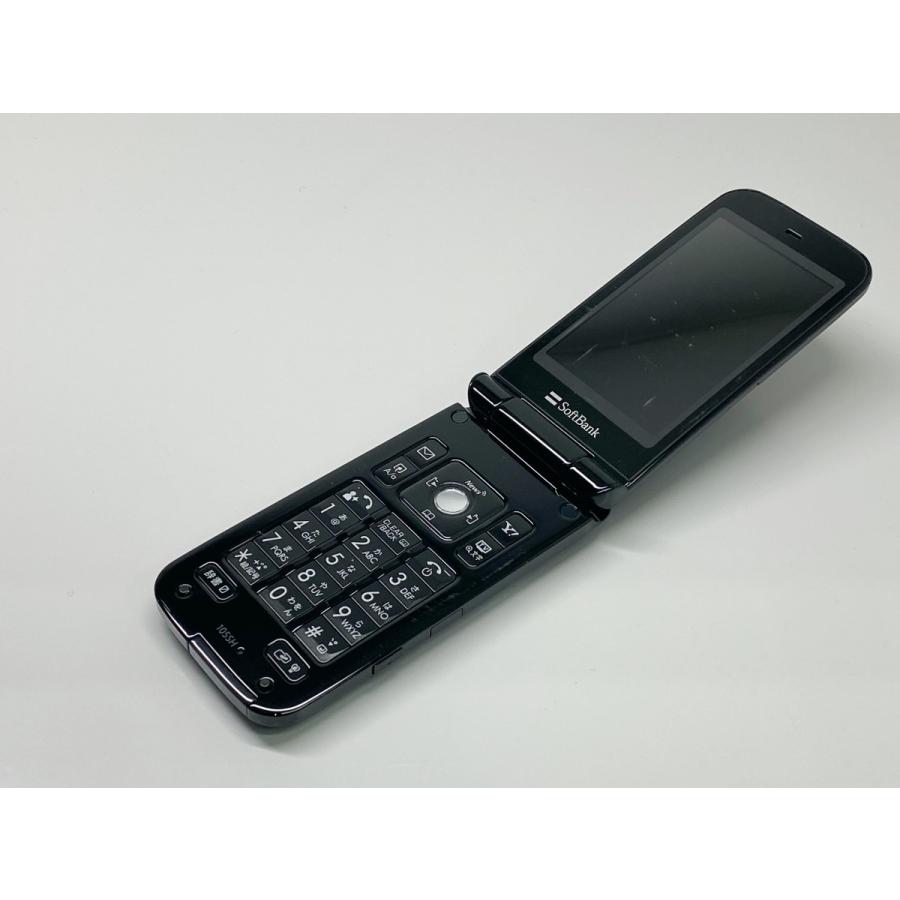 SHARP SoftBank PANTONE 4 105SH ブラック 黒 ガラケー
